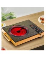 Electric Hot Plate Infrared Cooker - Electric Stove With Touch Control (Random Color) - ON INSTALLMENT