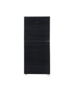 Haier 14 CFT Refrigerator E-Star Series (Glass Door) HRF-398 EPB Black With Free Delivery On Installment By Spark Technologies.