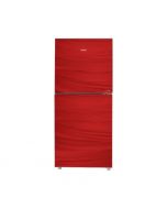 Haier 11CFT Refrigerator E-Star Series (Glass Door) HRF-306 EPR Red With Free Delivery On Installment By Spark Technologies.