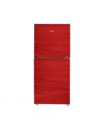 Haier 12 CFT Refrigerator E-Star Series (Glass Door) HRF-336 EPR Red With Free Delivery On Installment By Spark Technologies.