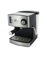 E-Lite Espresso Coffee Maker (ESM-122806) Silver With Free Delivery On Installment By Spark Technologies.