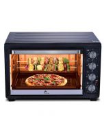 E-Lite Oven Toaster 45 Liter 1800W (ETO-453R) Black With Free Delivery On Installment By Spark Technologies.