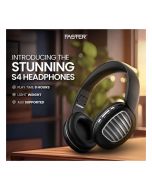 FASTER S4 HD SOLO WIRELESS STEREO HEADPHONES - 5.0 BLUETOOTH HEADPHONES WITH MIC - FOLDABLE AND COMFORTABLE BLUETOOTH EARPHONES - ON INSTALLMENT