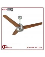 GFC Brave Model 56 Inch Ceiling Fan High quality paint Energy Efficient Electrical On Installments By OnestopMall