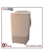 Haier HWM-80-35 Semi Automatic Single Tub Washing Machine Capacity 8KG Powerful Motor Other Bank BNPL