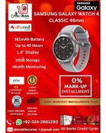Samsung Galaxy Watch 4 Classic 46mm - Silver (R890) For Men & Women On Easy Monthly Installments By ALI's Mobile