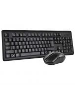 A4Tech 4200NS Wireless Desktop Keyboard Mouse Black With Free Delivery On Installment ST