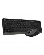 A4Tech Fstyler FG1012s 2.4G Wireless Desktop Keyboard and Mouse Black