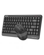 A4Tech FGS1110Q Fstyler 2.4G Quiet Key Wrist-Protect Combo Set Wireless Keyboard and Mouse Grey With Free Delivery On Installment ST