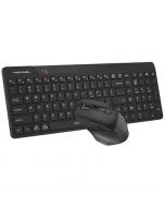 A4Tech FG2400 Air 2.4G Wireless QuietKey Combo Set Black With Free Delivery On Installment ST