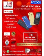 GFIVE PRO MAX | PTA Approved | 2.8 INCH Screen | Touch Keypad | On Easy Monthly Installments By ALI's Mobile