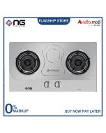 Nasgas DG-SN2 Steel Top Built In Hob Auto ignition On Installments 