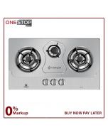 Nasgas DG-111 Regular Steel Top Built In Hob Auto ignition Non Stick Large Prime Burners On Installments By OnestopMall