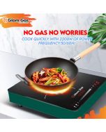 Glam Gas Hot Glow 912 (Green) Built In Infrared Ceramic Cooker (Installment) - QC