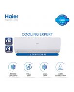 Haier HSU-18CF Air Conditioner Non Inverter 1.5 Ton - 35% Energy Saving Cool only – ON INSTALLMENT