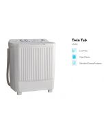 Haier Twin Tub Semi Automatic Washing Machine HWM 100-AS - Installments