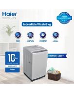 Automatic Washing machine 8kg Haier 80-1269 Fuzzy Logic - Auto Restart (Installment) ET