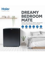 Haier HR-66B Single Door Mini Refrigerator 2.5 Cubic Feet With Official Warranty On 12 month installment with 0% markup