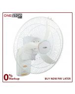 Super Asia AC DC Classic Bracket Fans 18 Inches Brand Warranty Other Bank
