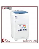 SK-414 Turbo Wash Washing Machine Capacity 14KG Noiseless Performance Energy Efficient Other Bank BNPL