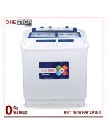 Nasgas NWM-502 Washing Dryer Machine 10KG Plastic top 3d design beautiful handles On Installments By OnestopMall