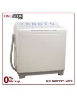 Haier HWM-120 AS Twin Tub Washing Machine (12KG) with Spinner Pure Copper Other Bank BNPL