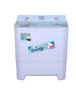 Homage Sparkle Top Load Semi Automatic Washing Machine Pink Flower 11Kg (HW-49112G) - ISPK