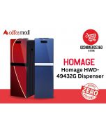 Homage 3 Tap with Refrigerator Cabinet HWD-49432G Glass Door Water Dispenser (Installment) - QC