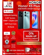 HONOR X5 PLUS (4GB RAM & 64GB ROM) On Easy Monthly Installments By ALI's Mobile