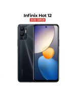 Infinix Hot 12 - 6GB RAM - 128GB ROM - Racing Black - (Installments) - Pak Mobiles