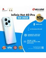 Infinix Hot 40 Pro 8GB-256GB | 1 Year Warranty | PTA Approved | Non Installment By Siccotel
