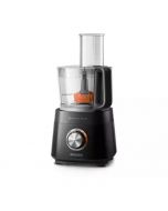 Philips Viva Collection Compact Food Processor HR7520/10 Black With Free Delivery On Installment By Spark Technologies.