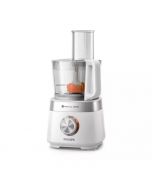 Philips Viva Collection Compact Food Processor HR7530/01 White With Free Delivery On Installment By Spark Technologies.