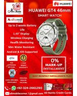 HUAWEI GT4 46mm (Green) Smart Watch Android & IOS Supported For Men & Women On Easy Monthly Installments By ALI's Mobile