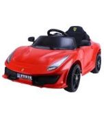 Electric M6 Ferrari Ride on Car for Kids with Rechargeable Battery Music Lights Baby Toy Car with Remote Control Racing Car Ride on Motor Car for Kids (Red)