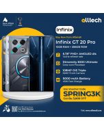 Infinix GT 20 Pro 12GB-256GB | 1 Year Warranty | PTA Approved | Monthly Installments By ALLTECH Upto 12 Months