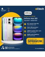 Infinix Hot 50i 6GB-128GB | 1 Year Warranty | PTA Approved | Monthly Installments By ALLTECH Upto 12 Months