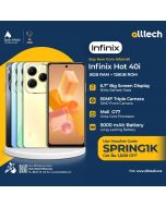 Infinix Hot 40i 8GB-128GB | 1 Year Warranty | PTA Approved | Monthly Installments By ALLTECH Upto 12 Months