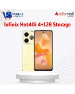 Infinix Hot40i 4+128 Storage | PTA Approved | 1 Year Warranty | Installment 