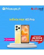 Infinix Hot 40 Pro 8GB 256GB Priceoye-Easy Monthly Installment-PTA Approved