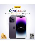 Official PTA Approval for iPhone 14ProMax on Installments