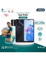 Itel P40 4GB-64GB | PTA Approved | 1 Year Warranty | Installment With Any Bank Credit Card Upto 10 Months | ALLTECH	