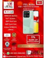 ITEL A05S (4GB + 4GB EXTENDED RAM & 64GB ROM) On Easy Monthly Installments By ALI's Mobile