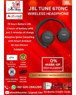 JBL TUNE 670NC ADAPTIVE NOISE CANCELLING WIRELESS ON EAR HEADPHONES On Easy Monthly Installments By ALI's Mobile