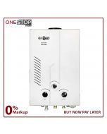 Super Asia GH-506 Instant Water Heater Automatic Ignition System 6 Liters Natural Gas Other Bank BNPL