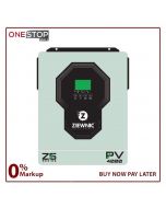 Ziewnic 3.2 KVA 6G PV4000 Solar Hybrid Inverter Z5 Series Wi-Fi Optional Non Installments Organic