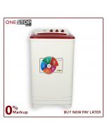 Super Asia SA-240 SHOWER WASH CRYSTAL Washing Machine Double Plastic Body On Installments By OnestopMall
