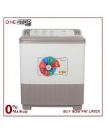 Super Asia SA-280 Grand Wash Washing Machine Twin Tub Scrub Board With Double Storm Pulsator On Installments By OnestopMall