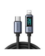 Joyroom 20W USB-C To Lighting LED Display Charging Cable 1.2M (S-CL020A16) - Non Installments - ISPK-0146