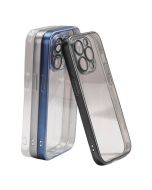 Joyroom Plated Tpu Clear Case With Lens Protector For iPhone 15 Pro Max (JR-15Q4) - Non Installments - ISPK-0146